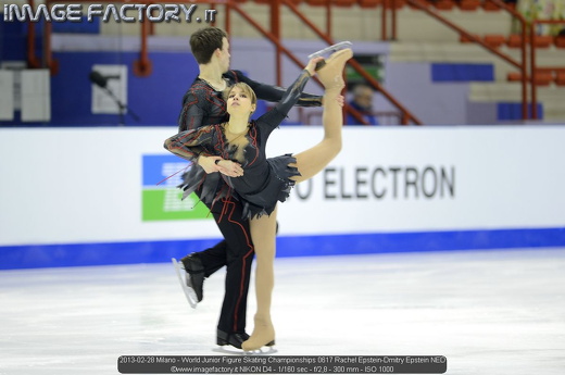 2013-02-28 Milano - World Junior Figure Skating Championships 0617 Rachel Epstein-Dmitry Epstein NED